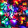 Светодиодная новогодняя гирлянда Multi function 3,85 метров ( желтый, красный, зеленый, синий, розовый,)., фото 4