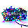 Светодиодная новогодняя гирлянда Multi function 3,85 метров ( желтый, красный, зеленый, синий, розовый,)., фото 5