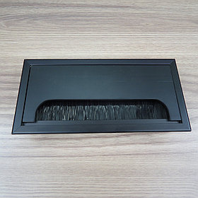 Заглушка мебельная для проводов ZBD-002 черная