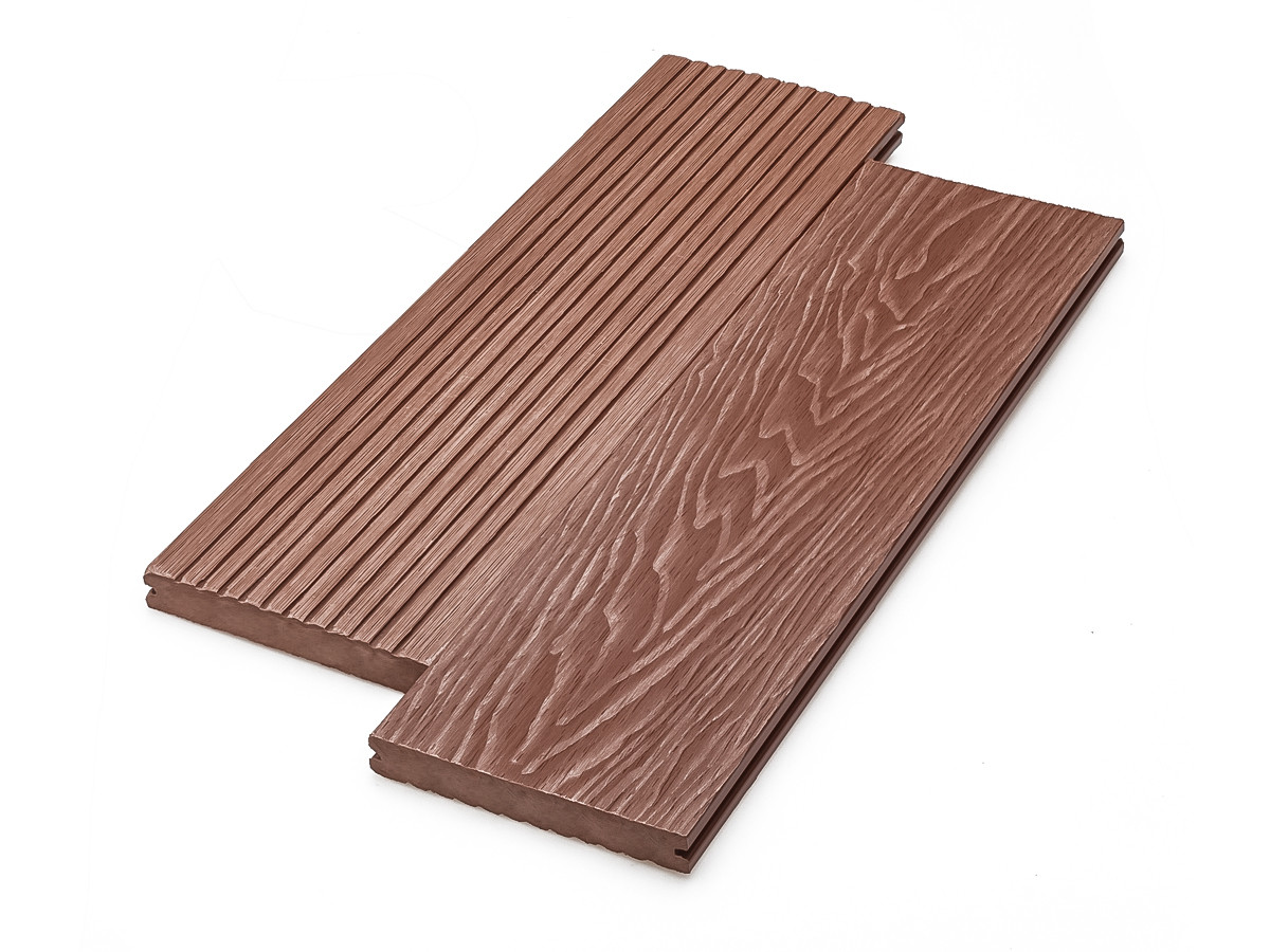 Террасная доска из ДПК Magnum Monolit Deckart полнотелая 140*21мм