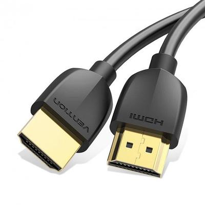 Кабель HDMI-HDMI v.2.0 Vention Portable PVC Shell 4K 60Hz 18Gbps gold-plated 2m Black (AAIBH)