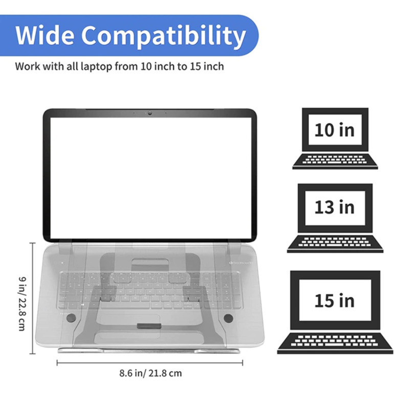 Складная настольная подставка для ноутбуков, модель UN-62 - фото 2 - id-p96977769