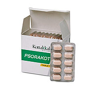 Псоракот Kottakkal, псориаз, экзема, нейродермит, чесотка, кожные болезни