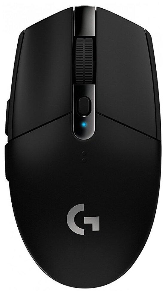 Logitech 910-005282 Мышь беспроводная игровая G305 LIGHTSPEED, Black (черная) - фото 2 - id-p96984033