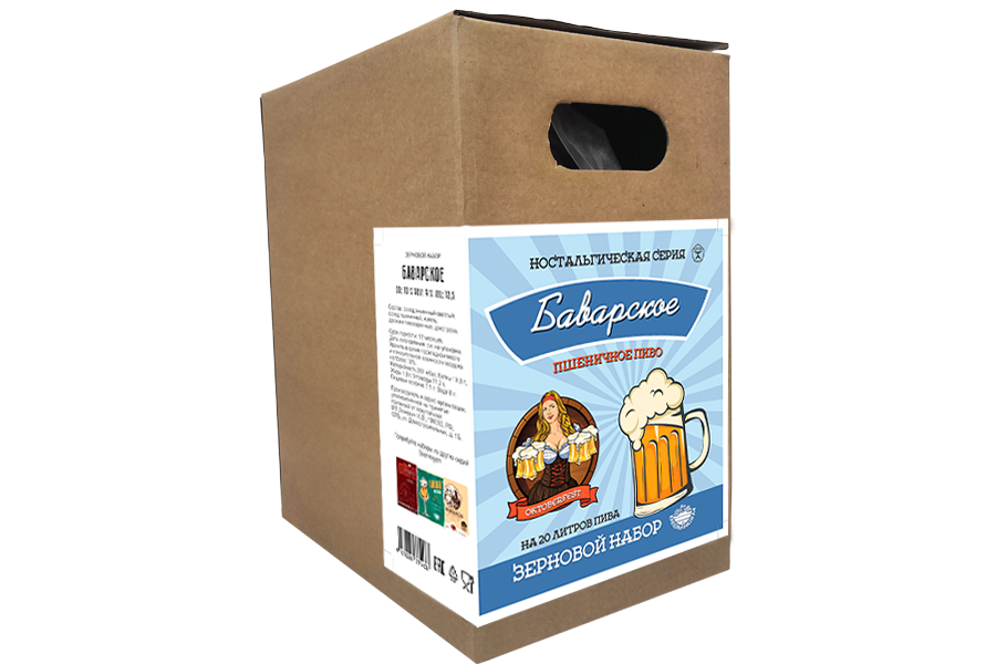 Зерновой набор Beervingem пшеничное "Баварское" на 20 л пива