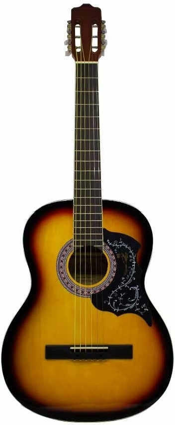 Акустическая гитара с широким грифом, Adagio KN39ASB - фото 1 - id-p96986616