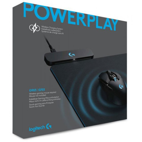 Logitech 943-000110 Система беспроводной зарядки Logitech G PowerPlay для мыши с технологией LIGHTSPEED - фото 2 - id-p96986623