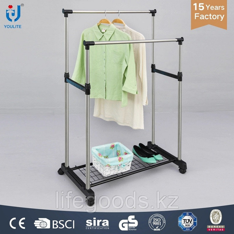 Вешалка-стойка напольная для одежды, YLT-0324