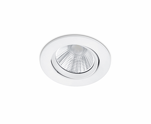 Споты встроенные Zagros Белый мат. incl. 1 x SMD, 5,5W, 3000K, 345Lm IP65  квадрат  TRIO 650610131