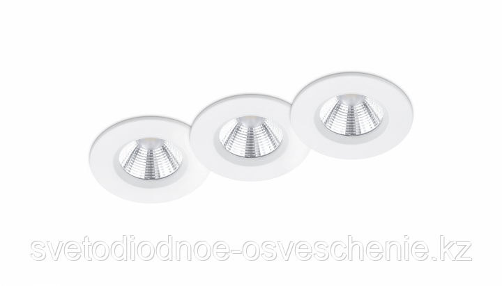 Споты встроенные Zagros Белый мат. incl. 3 x SMD, 5,5W, 3000K, 345Lm TRIO 650710331