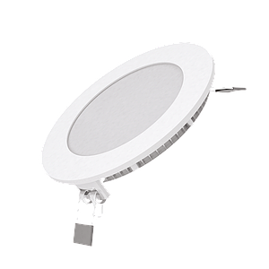 939111106  Светильник Gauss Slim круг IP20 6W 3000K 360Lm D105 120*22/96114/