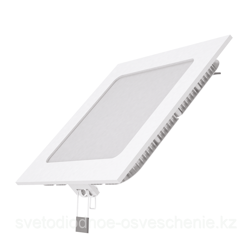 940111109 Светильник Gauss Slim квадрат IP20 9W 3000K 610Lm 130*130/96237/