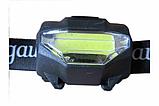 GF306 Фонарь налобный Gauss модель GFL306 1W 100lm 3xAAА LED, фото 2