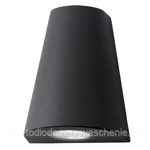 GD163 Светильник садово-парковый Gauss Sigma настенный архитектурный GU10 125*88156mm 50Hz/79997/, фото 1