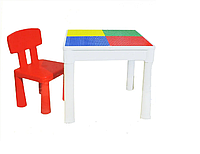 Стол для конструктора LB со стульчиком, фото 1