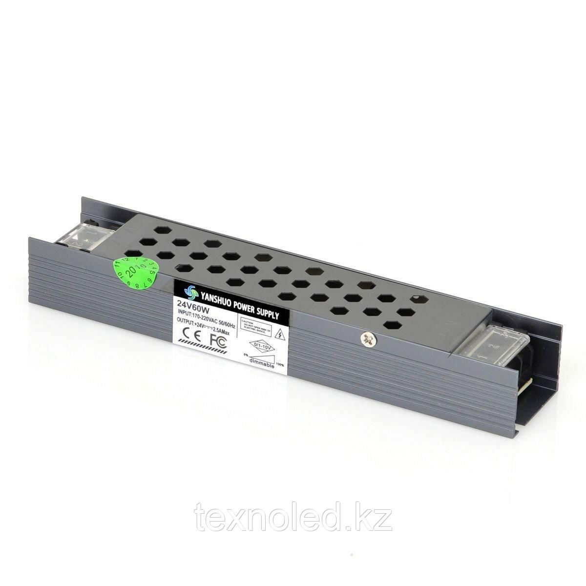 Блок питания 220/24V 3A 60W slim