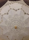 Зонт свадебный/зонт текстиль/зонт от солнца тканевый, фото 4