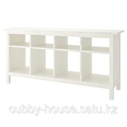 ХЕМНЭС Консольный стол, белая морилка, 157x40 см, фото 2