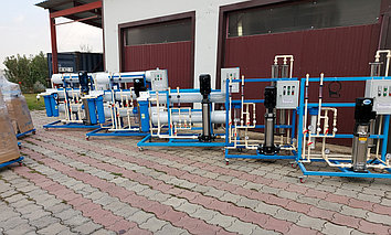 Оборудование для опреснение соленой воды, 10 м3 - 240 м3  в сутки