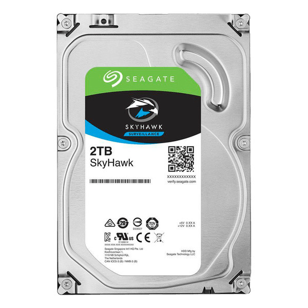 Seagate ST2000VX015 Жесткий диск для видеонаблюдения 2Tb SkyHawk SATA 6Gb/s 5900rpm 3.5" 256Mb