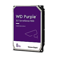 Western Digital WD85PURZ Жесткий диск для видеонаблюдения HDD 8Tb WD Purple SATA 6Gb/s 128Mb 5640rpm 3,5"