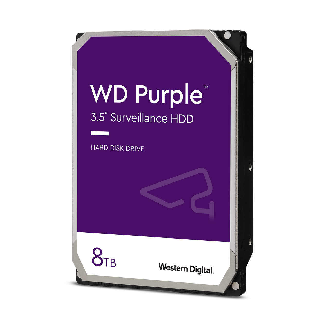 Western Digital WD84PURZ Жесткий диск для видеонаблюдения HDD 8Tb WD Purple SATA 6Gb/s 128Mb 5640rpm 3,5" - фото 1 - id-p97004863