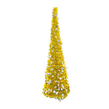 Новогодняя желтая елка (120 см)