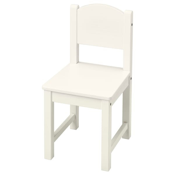 Детский стул СУНДВИК белый ИКЕА, IKEA - фото 1 - id-p97013318