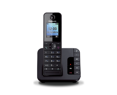 Радиотелефон PANASONIC KX-TGH220RUB черный