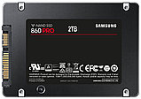 Samsung MZ-76P2T0BW Накопитель SSD 860 PRO SATA III 2 ТБ, фото 3