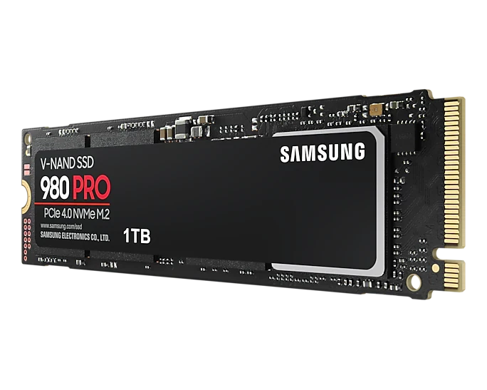Samsung MZ-V8P1T0BW SSD накопитель 980 PRO 1TB M.2 (2280) PCIe Gen 4.0 x4, NVMe 1.3c