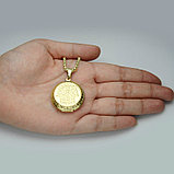 Кулон-медальон для фото на цепочке "Хамса", фото 3