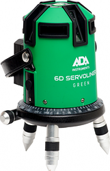 Лазерный уровень ADA 6D Servoliner Green [А00500]