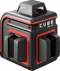 Лазерный уровень ADA CUBE 360 2V PROFESSIONAL EDITION [А00570]