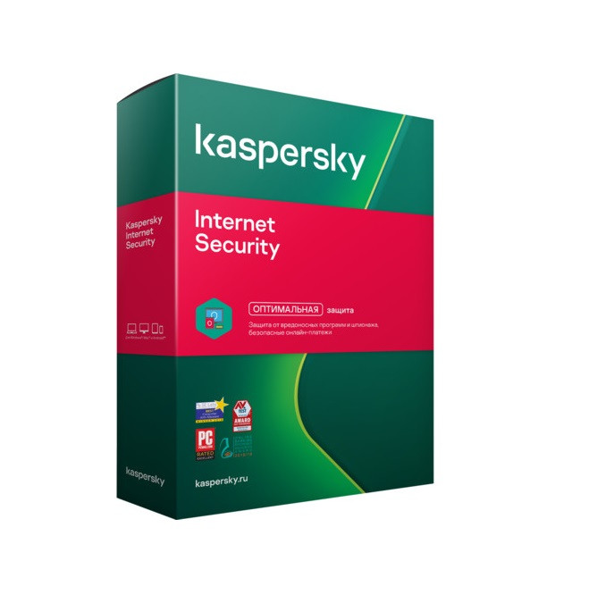 Антивирус Kaspersky Internet Security 2021 Box 2 пользователя 1 год продление 5056244903787 (Продление)