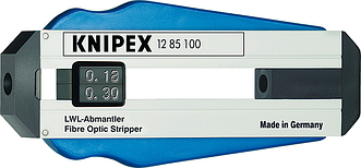 Инструмент для удаления изоляции KNIPEX 1285100 100 мм, с оптоволоконных кабелей [KN-1285100SB]