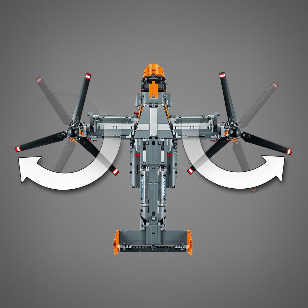 42113 Lego Technic Конвертоплан Bell-Boeing V-22 Osprey, Лего Техник - фото 10 - id-p97044732