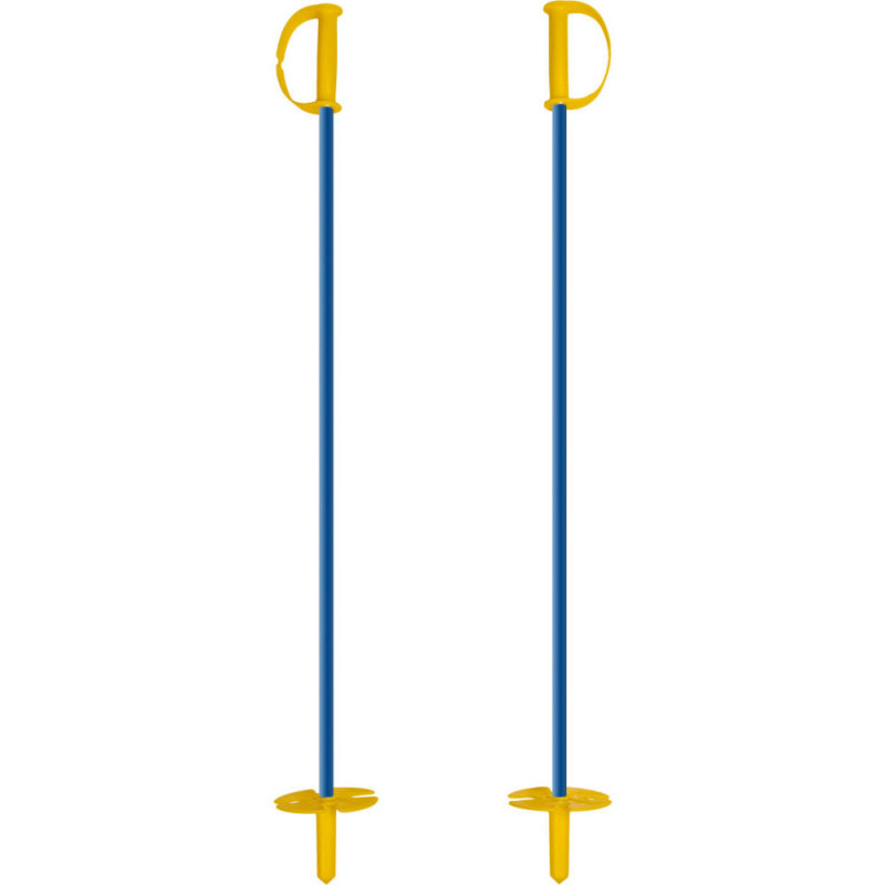 Лыжи детские ОлимпикСпорт 66 см (палки 75 см) в ассортименте - фото 4 - id-p95330144