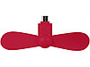 Вентилятор Airing микро ЮСБ, красный, фото 4