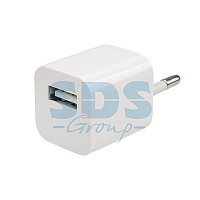 Сетевое зарядное устройство «Квадрат» USB (СЗУ) (1000 mA) белое REXANT