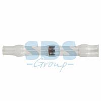 Гильза кабельная изолированная ПК-т 0.34 термоусаживаемая под пайку L-26 мм 0.25-0.34 мм² белая REXANT