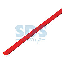 Термоусадочная трубка 14/7,0 мм, красная, упаковка 50 шт. по 1 м PROconnect