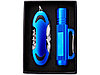 Подарочный набор Ranger с фонариком и ножом, синий, фото 2