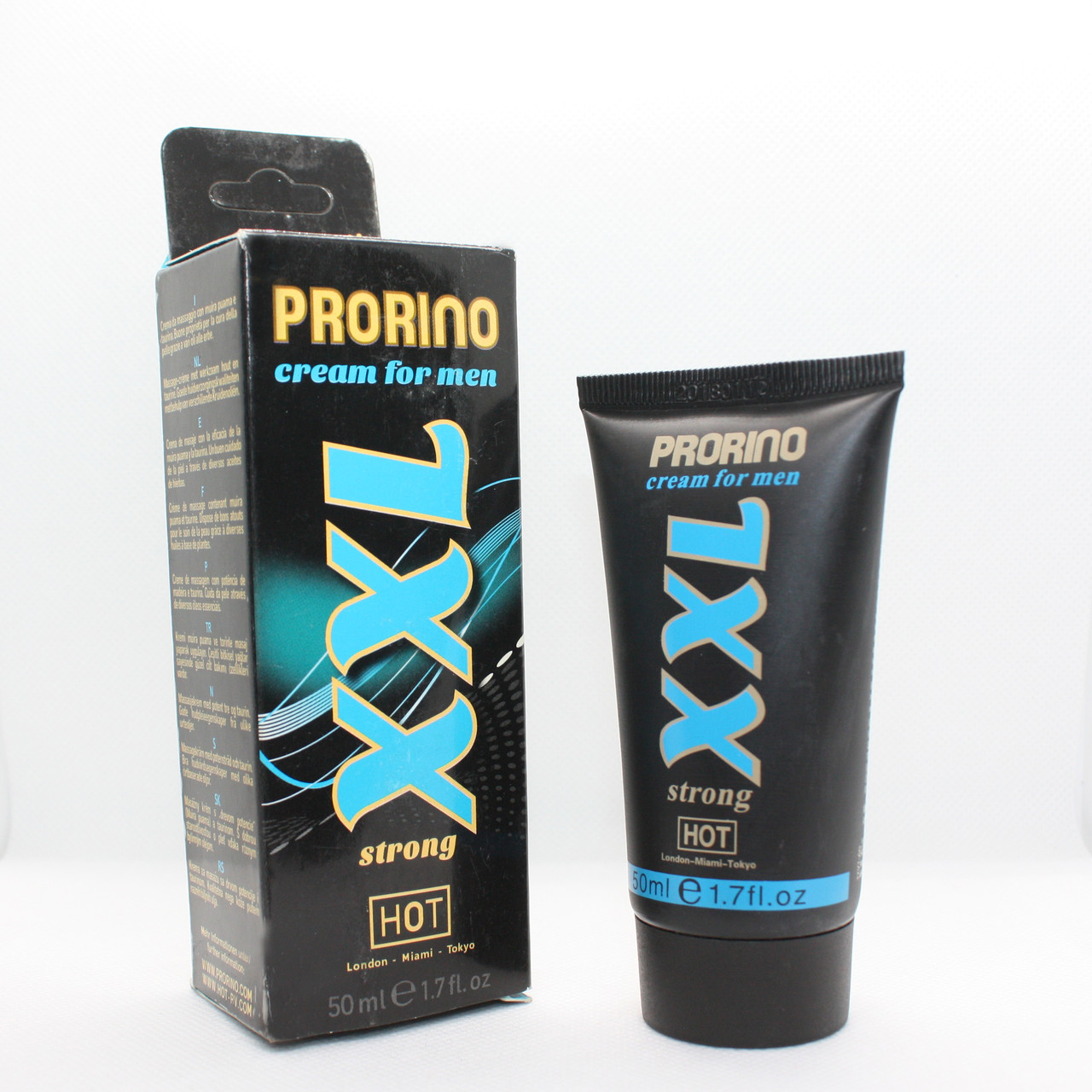 Prorino XXL Strong крем для повышения потенции и увеличения полового члена 50мл, 65гр