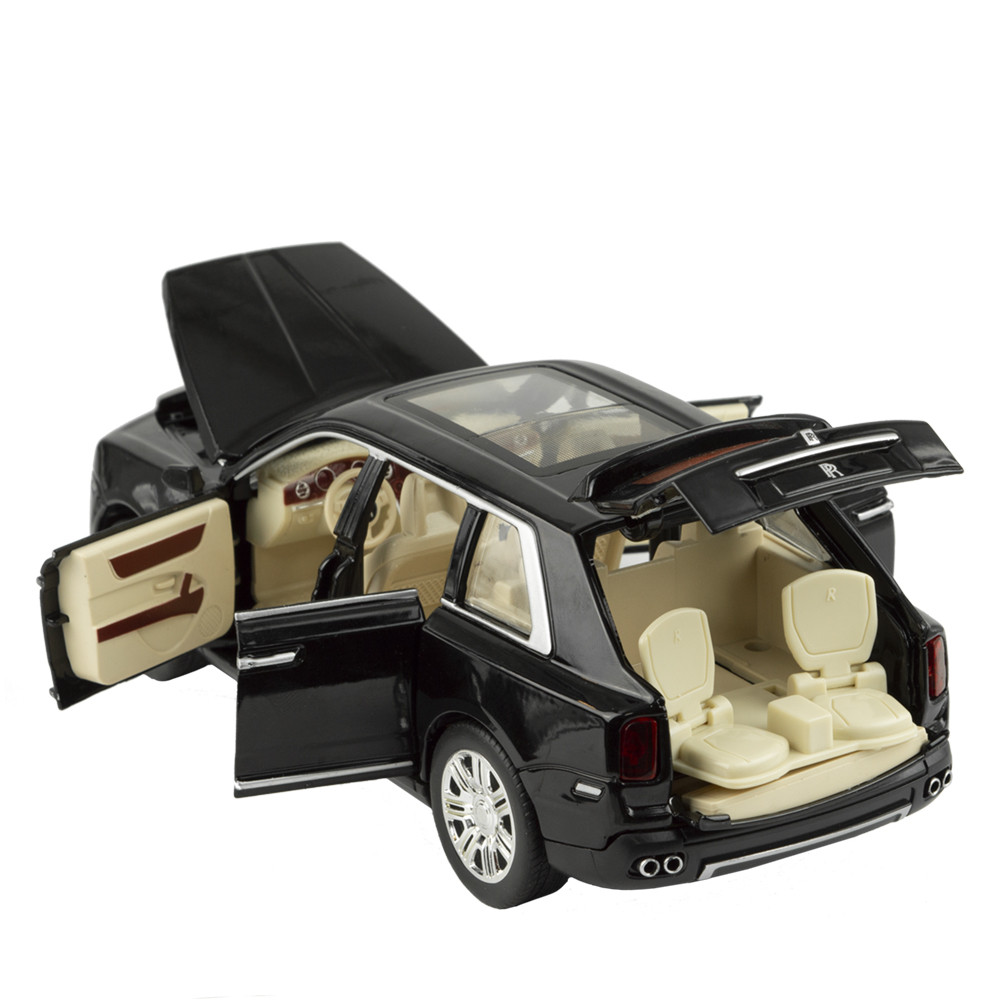 Сувенирная модель автомобиля Rolls-Royce Cullinan, 1:24, (CZ073), Black
