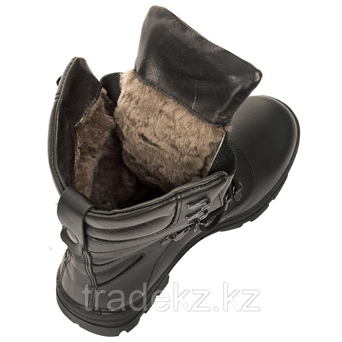 Ботинки, берцы зимние для охоты ХСН Саяны (кожа, натуральный мех), размер 41 - фото 2 - id-p97053535