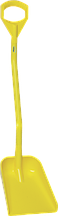Эргономичная лопата, 340 x 270 x 75 мм., 1110 мм, желтый цвет