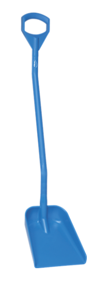 Эргономичная лопата, 340 x 270 x 75 мм., 1280 мм, синий цвет