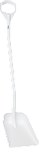 Эргономичная лопата, 340 x 270 x 75 мм., 1280 мм, белый цвет