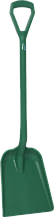 Лопата, 327 x 271 x 50 мм., 1040 мм, зеленый цвет